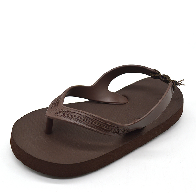 Summer Cute Cartoon Boys and Girls Beach Flip-flops Baby Children Non-slip PVC Flat Sandals