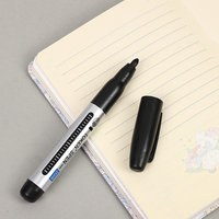Becol vente en gros noir étanche marqueur permanent multi-usages tissu marqueur stylo marqueurs de peinture avec logo personnalisé pour la peinture