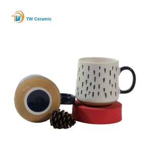 Tazón de Cerámica Pintado a Mano para <span class=keywords><strong>Desayuno</strong></span>, Juego de Vajilla de Gres, Taza de Cena con Pintura Personalizada Retro - Product Image 1