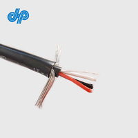 4 pares 8 pares 12 pares 16 pares Tipo KX/JX/NX Cable de extensión 22awg 24awg PVC/FEP aislado cable de extensión de termopar multipar