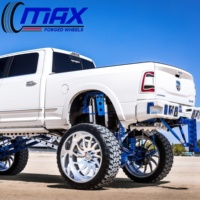 Jantes forgées MAX 8x170 6x139.7 8x180 6x5.5 5x5.5 22x12 24x14 26x16 26x14 pour GMC Sierra 1500 2500 Chevy 1500 2500