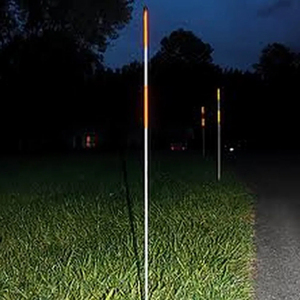 High Visibility Flexible Fiberglass Road Marker and Snow Pole | Reflective Safety <b>Rod</b> - Product Image 6
