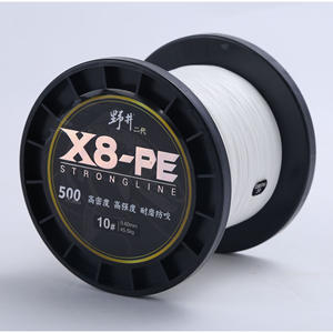 Ligne de pêche tressée Noi II de 8 brins en PE, 500 m, haute résistance, pour la pêche en mer et sur la plage - Product Image 4