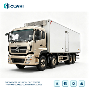<span class=keywords><strong>Camion</strong></span> frigorifique Dongfeng 8x4 35T avec groupe frigorifique supérieur, camionnette frigorifique <span class=keywords><strong>pour</strong></span> chaîne du froid, camions congélateurs robustes, export, vente chaude - Product Image 1