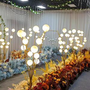 LANJO Wedding Road Guide Lamp <b>Props</b> Aisle Guide Floor Lamp Wedding <b>Stage</b> Walkway Decoration - Product Image 1