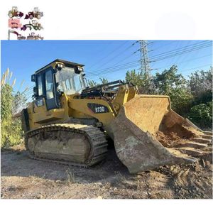Cargadora de orugas Caterpillar 973D usada / Cargadora de orugas de servicio pesado de 5 toneladas CAT 973D con gran fuerza de excavación para minería y construcción 973D - Product Image 1