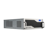Nouveau design de boîtier 4u avec 12 PCIe pleine hauteur, boîtier de serveur en rack 4u industriel de 19 pouces