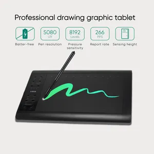 VINSA 1060Plus Graphic Tablet High Speed With Battery-Free Stylus Digital Art Graphic Tablet