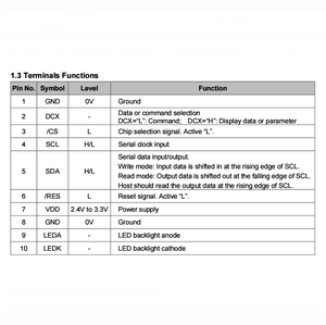 2.4 inch TFT LCD hiển thị module với RGB SPI st7789v2 điều khiển 240x320 Độ phân giải cho hệ thống nhúng - Product Image 5