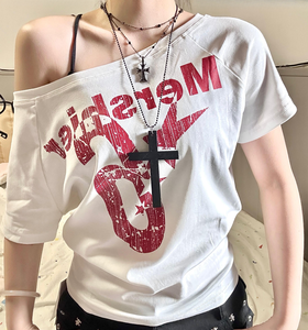 Camiseta Casual para Niñas, 100% Algodón, Estilo Simple, Holgada, para Verano, Tejido Transpirable, Precios - Product Image 2