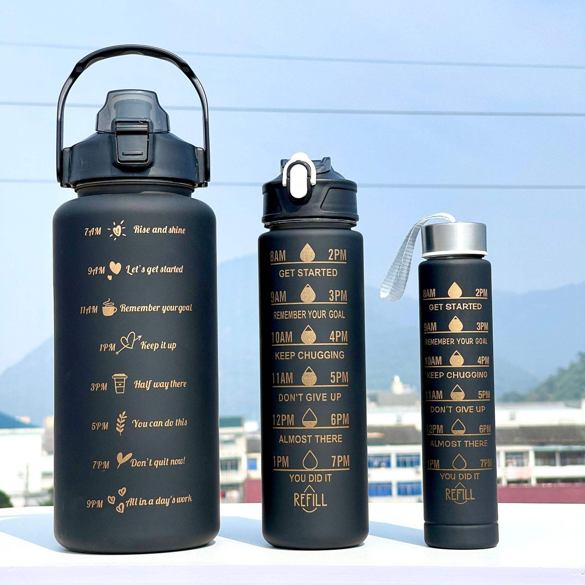 3L Water Bottle Cold Insulated Portable Design