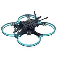 Kit de châssis en fibre de carbone Cinebot 30 de 3 pouces avec protection d'hélice pour drones quadricoptères FPV Cinewhoop RC DIY