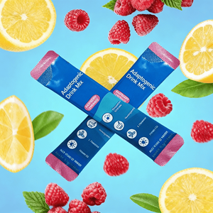 電解質飲料 ラズベリーパウダー 20ストリップ スーパーカム 粉末鎮静剤 マグネシウムパウダー 在庫あり - Product Image 4