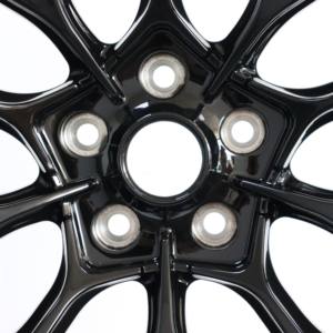 Jantes Xywheel pour roues forgées sur mesure en 6061-T6 noir brillant, design P200, 18, 19, 20 pouces, 5*112, 66.6, <span class=keywords><strong>Mercedes</strong></span> <span class=keywords><strong>Classe</strong></span> A, <span class=keywords><strong>B</strong></span>, C, CLA - Product Image 4