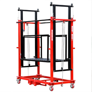 6M 800kg giàn giáo điện nâng cố định nhỏ gọn đa chức năng chạy bằng pin di động nền tảng trang trí cửa hàng bán lẻ - Product Image 1