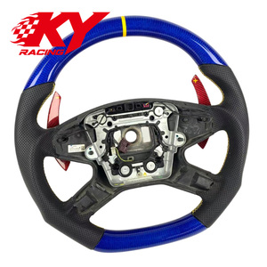 Volante de Fibra de Carbono Personalizado para Mercedes Benz E63 Clase G CLK500 E550 E350 E320 G63 G500 GL63 G65 GL350 GL550 W463 - Product Image 3