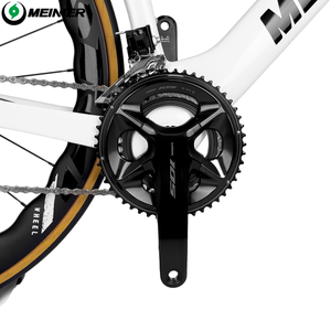 Bicicleta de Carretera de Fibra de Carbono 700c con 105 R7120 de 24 Velocidades, Frenos de Disco Hidráulicos y Ruedas T800 Wave Aero 1 Meinier Dr445 es un 700c - Product Image 4