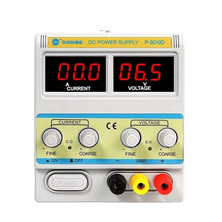 Sunshine P-3010D Adjustable DC Power Supply 30V 10A - Ideal for