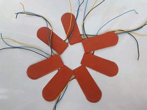 Hto band เทอร์โมสตัทดิจิตอลเครื่องทำความร้อนไฟฟ้าขนาดเล็ก20วัตต์12โวลต์ทำจากแผ่นความร้อนซิลิโคน - Product Image 6