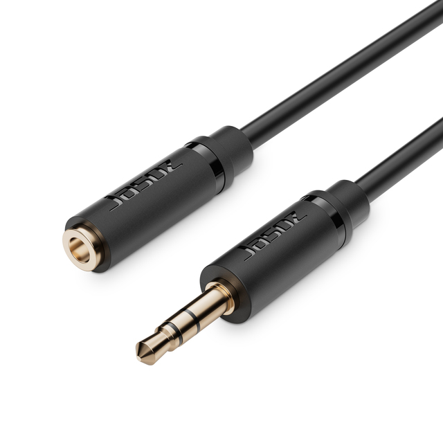 Jasoz 3.5mm Stereo Audio Adapter AUX Extension Cable with Pure Copper Gold Plated TRS for Headphone Laptop Speaker Microphone