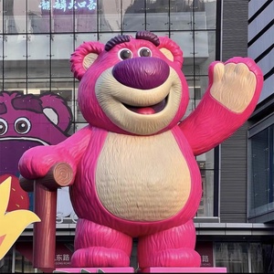 Scultura in Fibra di Vetro Personalizzata Su Misura Grande per Esterni, Forma di Animale Cartone Animato, Fatta a Mano, Eco-compatibile, Decorazione Superiore - Product Image 1