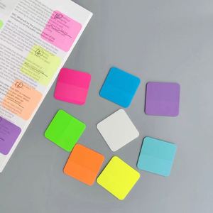 Morandi Customized Color Multifunction Clear Waterproof Translucent Sticky <b>Notes</b> Self-Adhesive PET Tabs for <b>Book</b> Annotating - Product Image 2