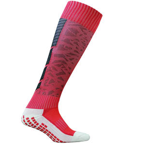 Chaussettes de football Elite longues multicolores grande taille Chaussettes de football antidérapantes à fond de serviette épaisse pour hommes - Product Image 5