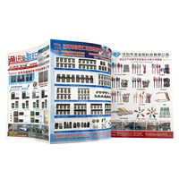 Fabricant d'impression de brochures pliantes personnalisées pour la promotion marketing avec impression de livrets accordéons en couleur