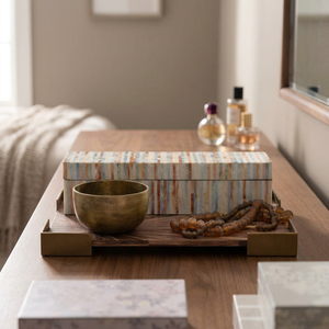 Mejor Precio de Fábrica para Hermosos Joyeros de Madera con Madreperla, Forma Rectangular para Decoración del Hogar, Regalos, Venta al por Mayor - Product Image 3
