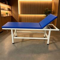Cama de Masaje con Respaldo de Acero al Carbono Reforzado y Orificio para la Cabeza, Apta para Uso Doméstico y Comercial