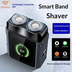 Afeitadora Eléctrica Inteligente con Pantalla Táctil PAKISS, Afeitadora Portátil Multifuncional con Doble Cuchilla y Carga Inteligente, Venta al por Mayor - Product Image 3