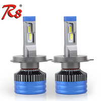 Canbus puissant Led phare H1 H4 H7 H11 9005 9006 9012 45W 6000LM 6500K système d'éclairage de voiture Led phare