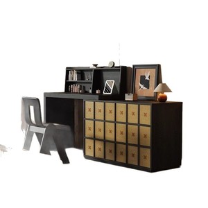 Cổ Sang Trọng Rắn Gỗ Phòng Ngủ Làm Tóc Bàn Trang Điểm Với Lưu Trữ Tủ & Thanh Lịch Ghế Trang Điểm Gương - Product Image 5