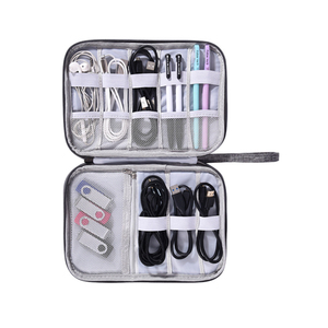 Digital Bag Storage 1 Stop Shopping Portable Digital USB Charger Cord Cable Bag Travel Electronics Organizer Storage Bag