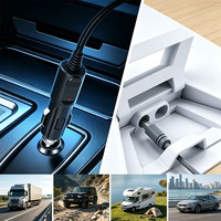 Convertisseur élévateur de tension Starlink Mini pour voiture 105W 12-24V vers 30V, boîtier en aluminium étanche IP68 pour camping-car et utilisation tout-terrain