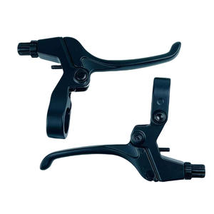 Levier de frein de vélo de montagne en aluminium à quatre doigts, noir, en alliage forgé, poignée de frein à 4 doigts, composant de frein de vélo - Product Image 3