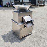 Passievrucht & Citroen Ontpulpings- en Zaadverwijderingsmachine Dubbelrolmotor Sapcentrifuge Industrieel Gebruik Hoge Productiviteit 1500W