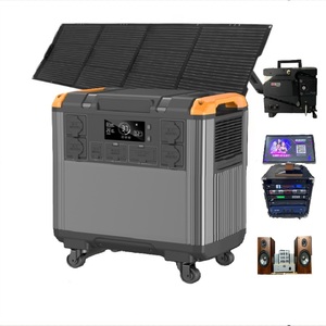 Energia solare 500W <span class=keywords><strong>1500W</strong></span> 2400W 3000W 5000W OEM sistema di energia solare Lifepo4 all'aperto generatore di energia solare portatile centrale elettrica - Product Image 4