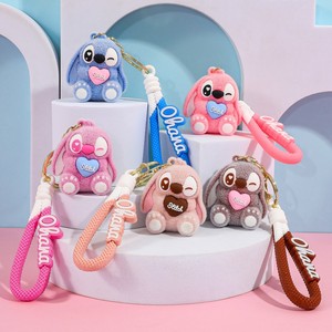 Adorable Llavero de Goma con Diseño <span class=keywords><strong>Extraterrestre</strong></span>, Anillo para Bolsa, Pequeño Regalo para Niños - Product Image 3