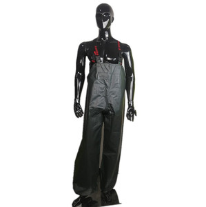Salopette <span class=keywords><strong>de</strong></span> pêcheur imperméable en PVC épais sur mesure, salopette <span class=keywords><strong>de</strong></span> travail, salopette <span class=keywords><strong>de</strong></span> pêche - Product Image 6