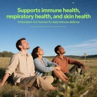 Comprimés de probiotiques et de quercétine soutiennent la santé immunitaire, respiratoire et cutanée pour la défense immunitaire quotidienne, complément de vitamines C et D
