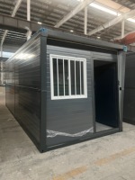 Fabricación Personalizada de Casas Modulares Prefabricadas de Lujo de 20 pies, Oficina Plegable Modular, Casa Contenedor Modular Pequeña