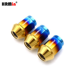 HRMin Gr5 Ti-6Al-4V en titane siège conique à 60 degrés 19écrous <span class=keywords><strong>de</strong></span> <span class=keywords><strong>roue</strong></span> hexagonaux écrous <span class=keywords><strong>de</strong></span> <span class=keywords><strong>roue</strong></span> en titane M12 * 1.5*35mm ForToyotoMazda <span class=keywords><strong>Honda</strong></span> - Product Image 3