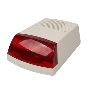 Sirena de sonido de <span class=keywords><strong>120db</strong></span> con cable para exteriores con sistema de alarma de opciones de Color azul claro/rojo/naranja estroboscópico - Product Image 1