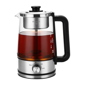 Electric <b>Tea</b> Kettle 1.1-1.5L Glass Liner Automatic Shut Off Boil Dry Protection Health Preserving Pot For Brewing - Product Image 4
