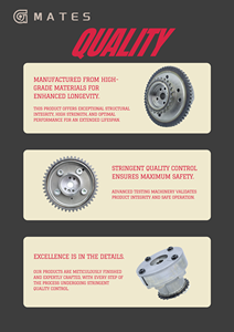Высокопроизводительный регулятор распредвала двигателя для Mercedes-Benz 2700506200 2700501247 2700500547, бренд Gmates, сертифицирован ISO9001 - Product Image 5