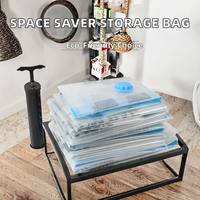 Sacs refermables à glissière transparents en plastique pour aliments, sacs de congélation hermétiques, pochettes à fermeture éclair pour la conservation des aliments frais en cuisine