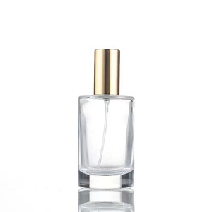 Bouteille en verre de parfum de luxe Offre Spéciale 30/50/100ml forme ronde avec pulvérisateur à pompe <span class=keywords><strong>cylindre</strong></span> vide de haute qualité - Product Image 6