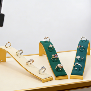 แท่นโชว์แหวนโลหะสำหรับงานออกแบบแฟชั่น ชั้นวางโชว์เครื่องประดับสำหรับตู้โชว์ - Product Image 2