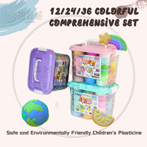Soft Lightweight Ultralight Air Dry <b>Modeling</b> <b>Clay</b> 12/24/36 Colors for Kids Playdough & Slime Wholesale - Product Image 2